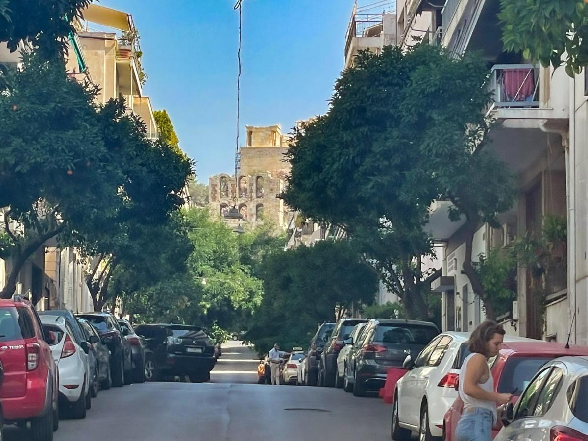 Athens Cozy Studio 4 Min Walk To The Acropolis Hil Apartment Екстериор снимка