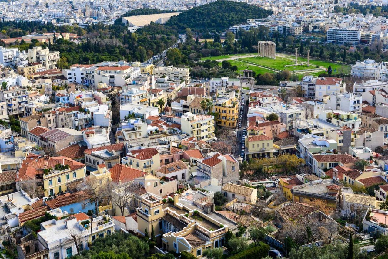Athens Cozy Studio 4 Min Walk To The Acropolis Hil Apartment Екстериор снимка